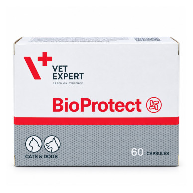 Bioprotect Vet Expert – Suport pentru Sistemul Digestiv și Imunitate – 60 Capsule